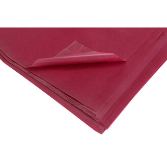 ARCH PAPÍR HEDVÁBNÍ 50x75cm 40ks*BORDOVÁ