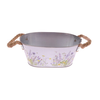 PLECHOVÝ OBAL OVÁL 20x12x08cm*MIX BAREV