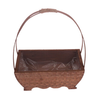 TRUHLÍK 25x12,5x07cm*HNĚDÁ