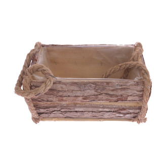 TRUHLÍK 17x09x08cm*HNĚDÁ