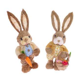 ZAJÍC SLÁMA 13x34cm*