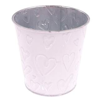 PLECHOVÝ OBAL 10x10cm*BÍLÁ