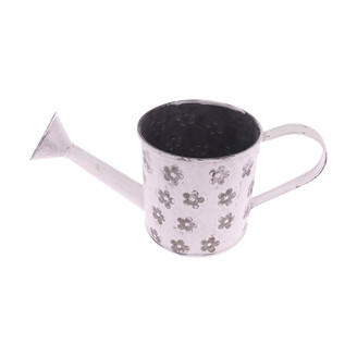 PLECHOVÁ KONEV 10,5x11cm*BÍLÁ