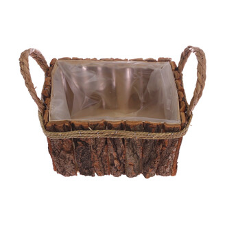 OBAL KŮRA 24x13x17cm*HNĚDÁ