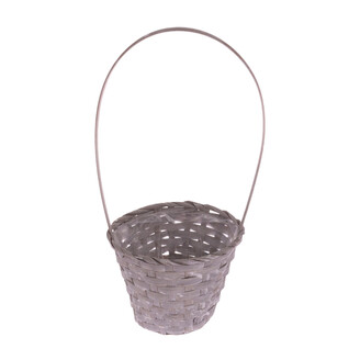 KOŠ 34x12x14cm*ŠEDÁ