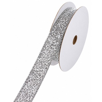 STUHA WS-804 25mmx10yd*STŘÍBRNÁ
