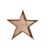 HVĚZDA PODLOŽKA 40x3cm*PŘÍRODNÍ