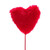 ZÁPICH SRDCE 10x41cm*ČERVENÁ