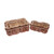 TRUHLÍK KŮRA 24x15x9,5cm19x8x9cm*HNĚDÁ