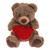 MEDVĚD SEDÍCÍ 23cm*PŘÍRODNÍ