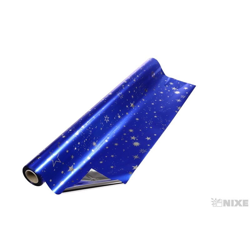 ROLE B-831AR 70cmx50m*MODRÁ+STŘÍBRNÁ