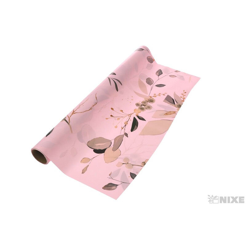 ROLE PLAST KVĚT 50cmx9m*RŮŽOVÁ TM. 38