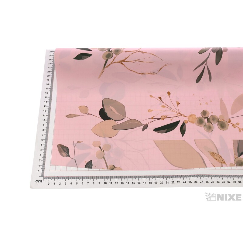 ROLE PLAST KVĚT 50cmx9m*RŮŽOVÁ TM. 38