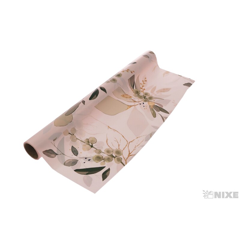 ROLE PLAST KVĚT 50cmx9m*RŮŽOVÁ 33