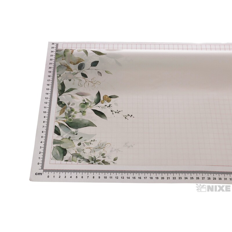 ROLE PLAST KVĚTY 50cmx9m*BÍLÁ 01