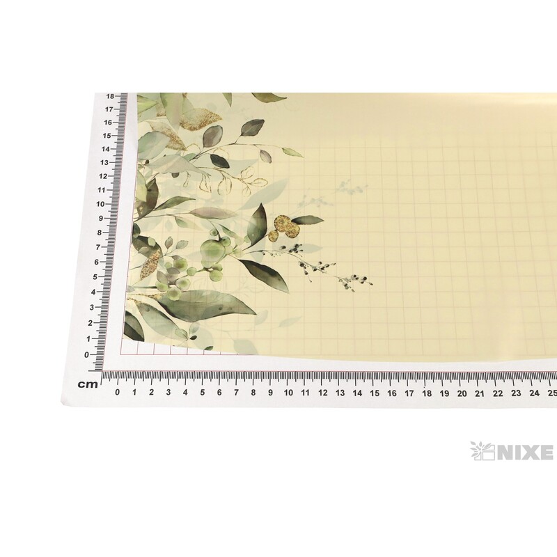 ROLE PLAST KVĚTY 50cmx9m*KRÉMOVÁ 15