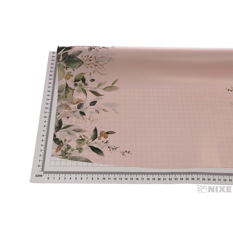 ROLE PLAST KVĚTY 50cmx9m*RŮŽOVÁ 33