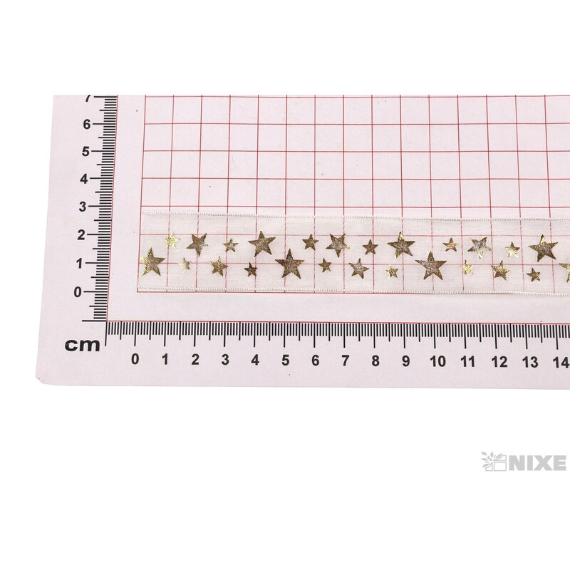 STUHA VLOČKA 25mmx10yd*ZLATÁ