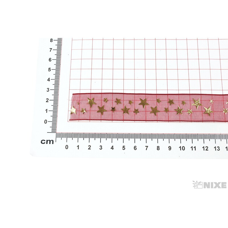 STUHA VLOČKA 25mmx10yd*BORDOVÁ