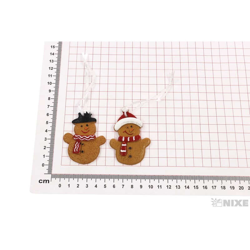 ZÁVĚS PERNÍČEK 6cm 2ks*MIX BAREV