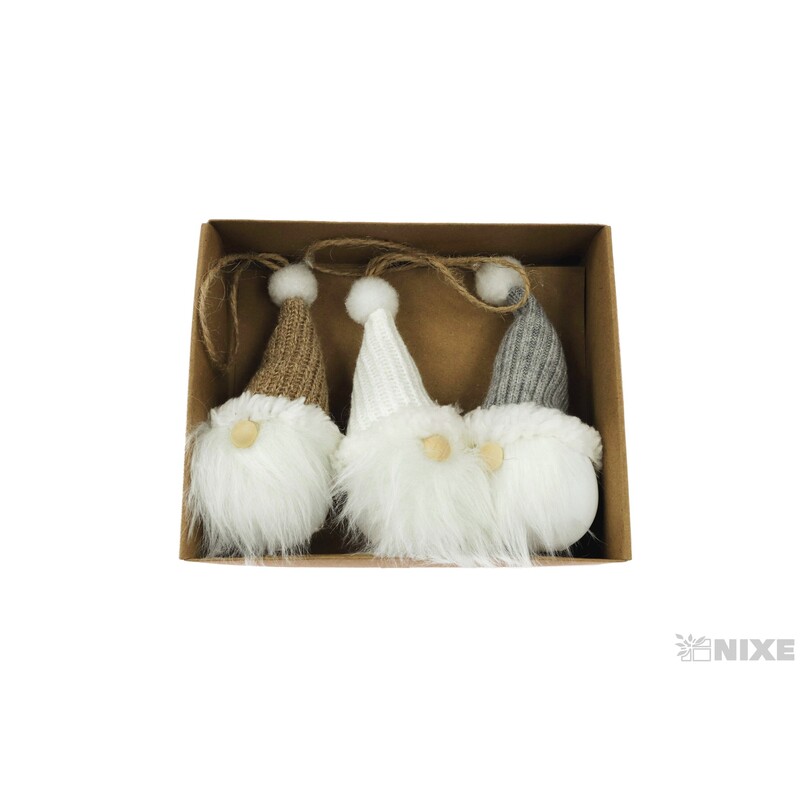 ZÁVĚS SKŘÍTEK 11cm 3ks*MIX BAREV