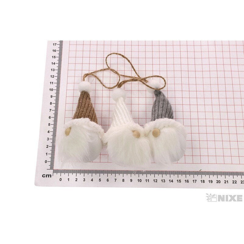 ZÁVĚS SKŘÍTEK 11cm 3ks*MIX BAREV