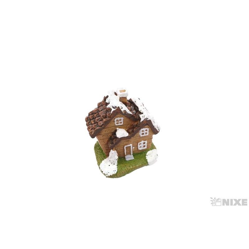 DOMEČEK 4,5x4,5cm*MIX BAREV