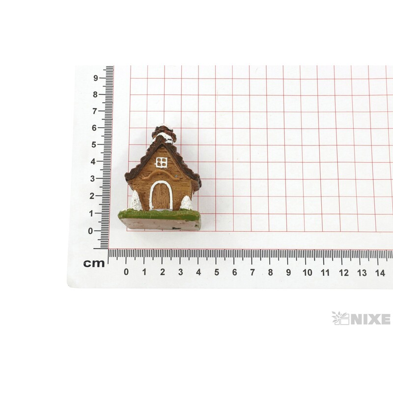 DOMEČEK 4x5,5cm*MIX BAREV