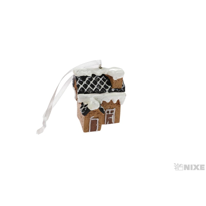 ZÁVĚS DOMEČEK 4x4,5cm*MIX BAREV