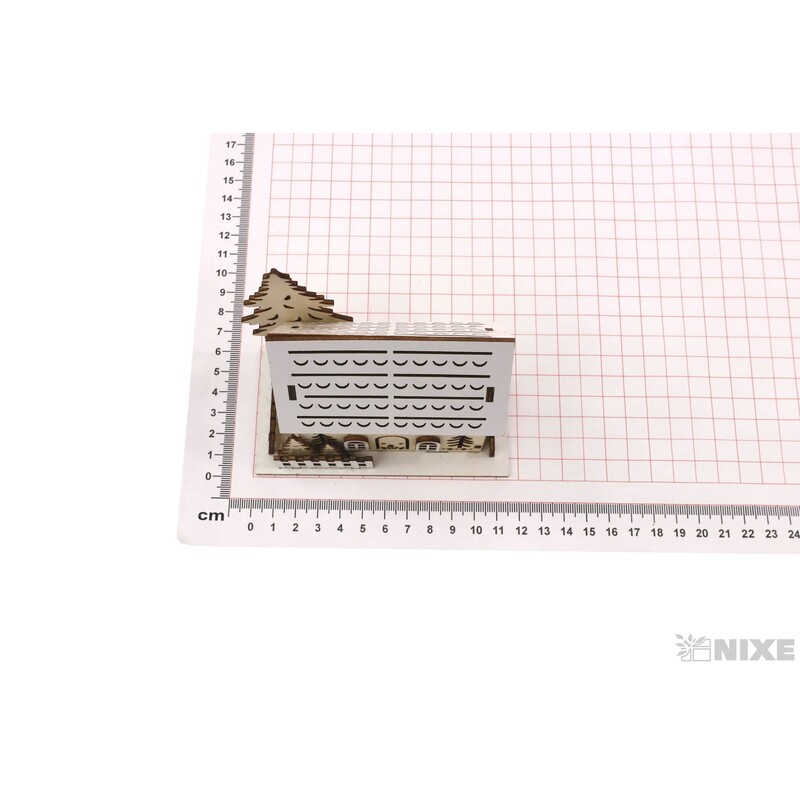 DOMEČEK 11x10cm*PŘÍRODNÍ