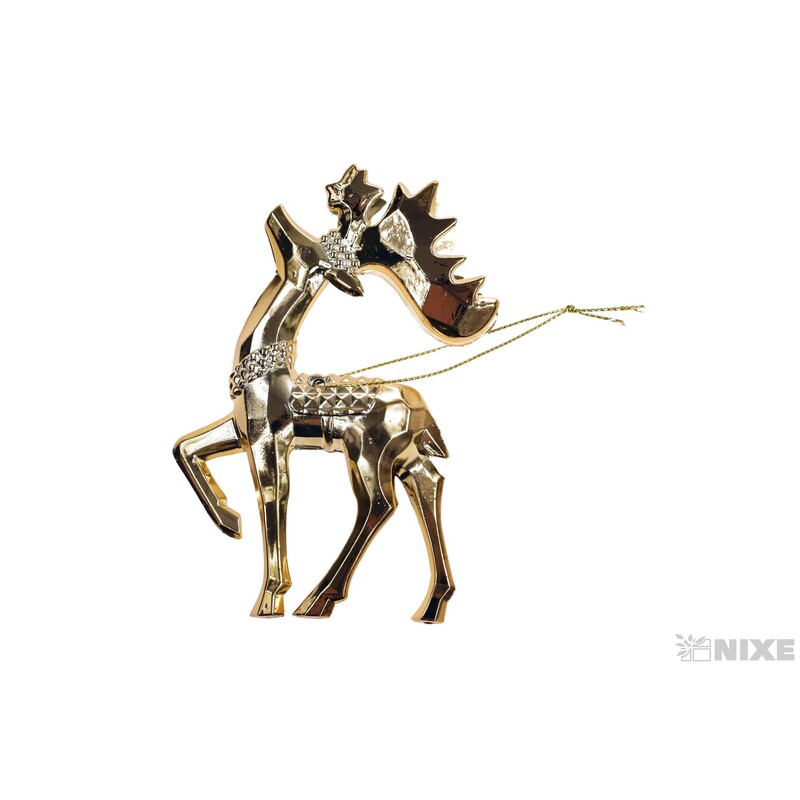 ZÁVĚS JELEN 13x9cm*ZLATÁ