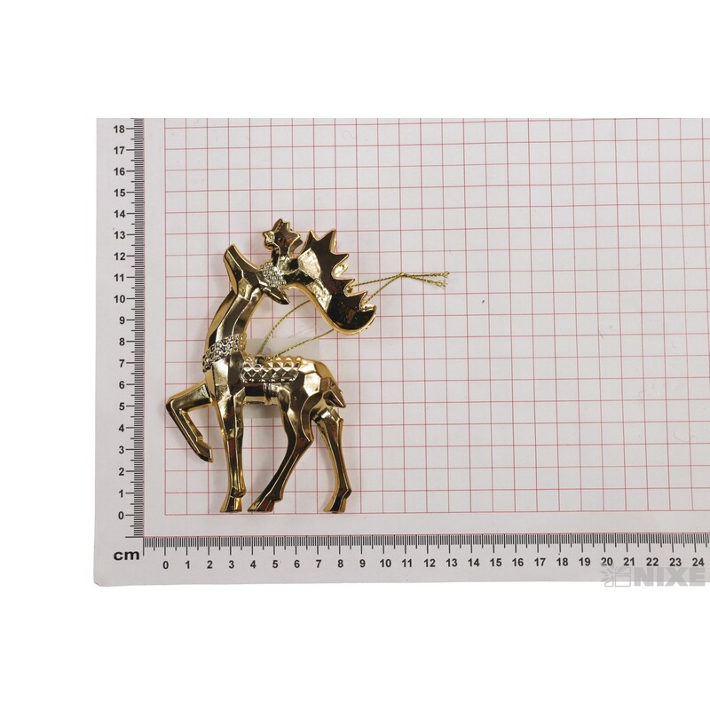 ZÁVĚS JELEN 13x9cm*ZLATÁ