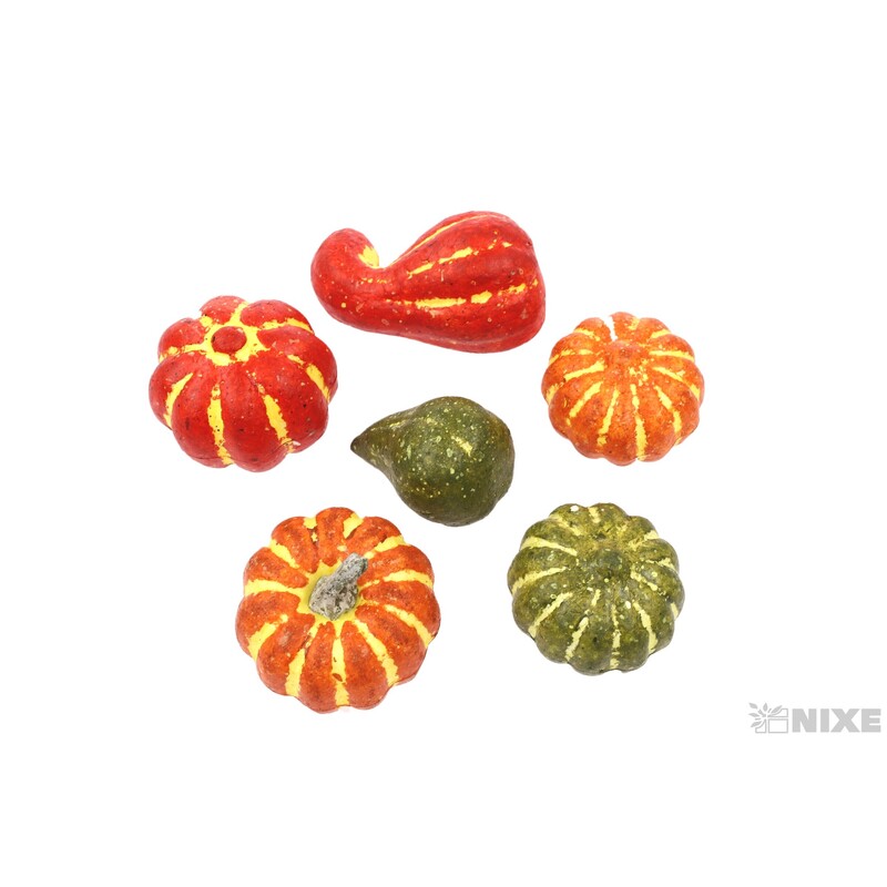 DÝNE 6-11cm 6ks*MIX BAREV