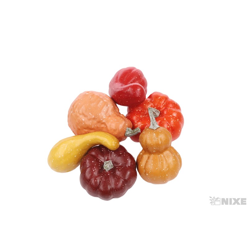 DÝNE 5-12cm 6ks*MIX BAREV