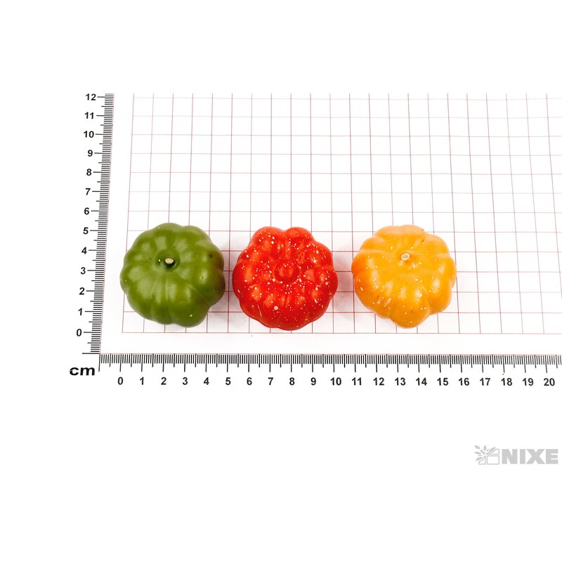 DÝNE 3x4,5cm 18ks*MIX BAREV