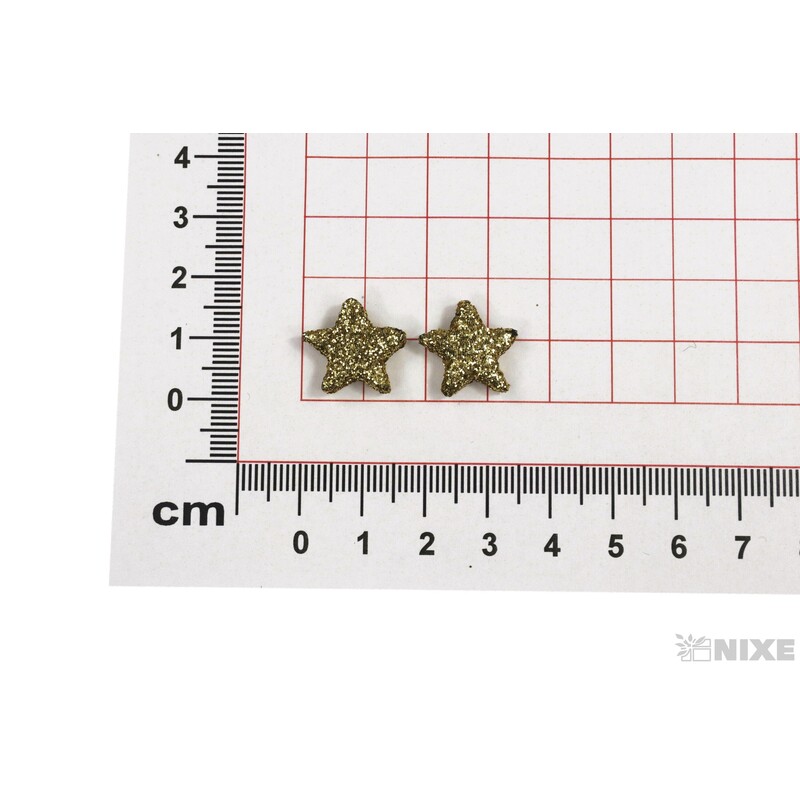 HVĚZDA 1,5cm 144ks*ZLATÁ