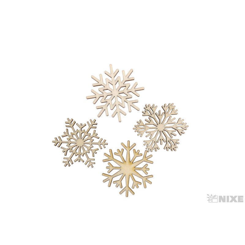 VLOČKA XD 4 cm 24ks*PŘÍRODNÍ