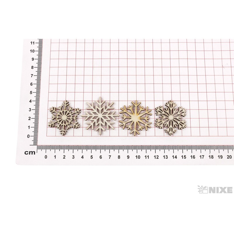 VLOČKA XD 4 cm 24ks*PŘÍRODNÍ