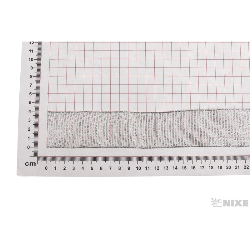 KOSTKOVÁ STUHA MTP 40mmx25m*STŘÍBRNÁ 490802
