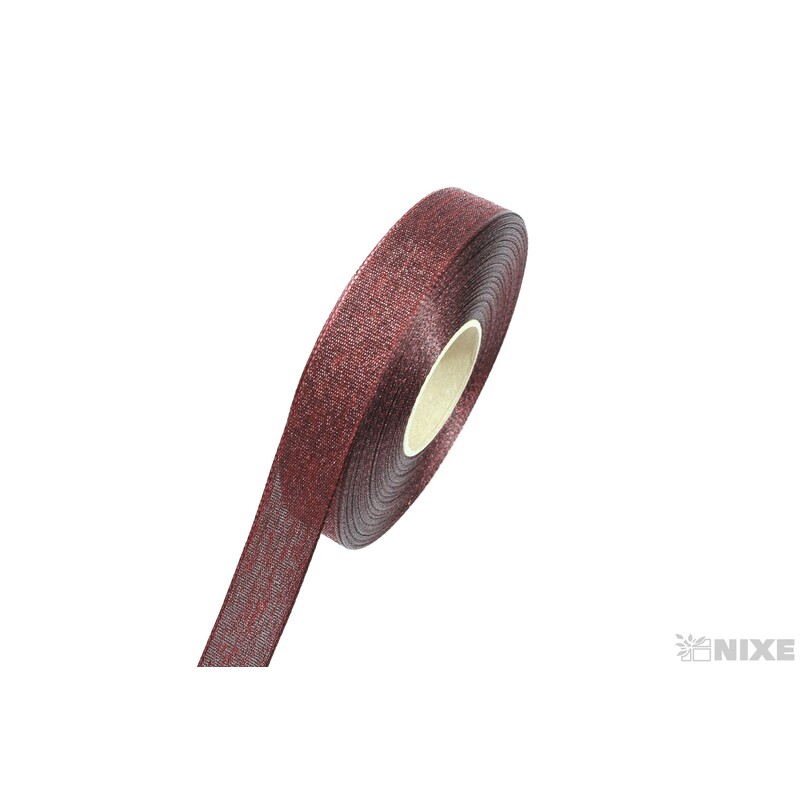 PLÁTNOVÁ STUHA 22mmx25m*BORDOVÁ 103639/1