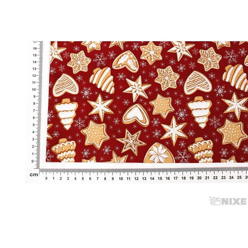 ROLE COOKIES 70cmx40m*BORDOVÁ 209