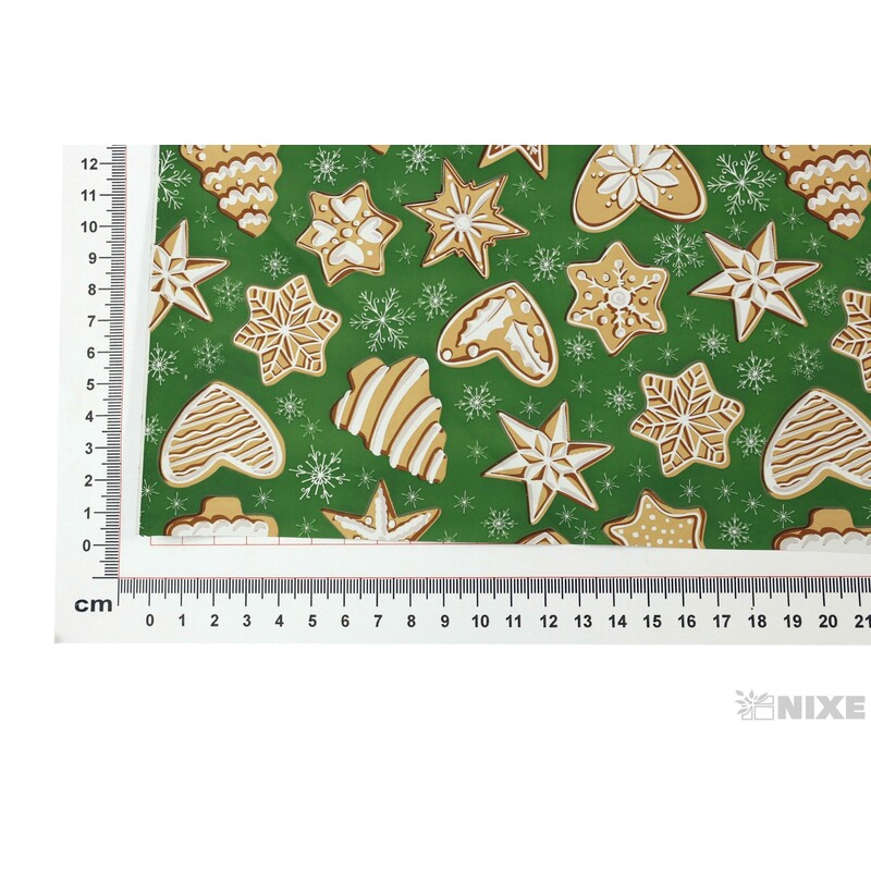 ROLE COOKIES 70cmx40m*ZELENÁ 2265