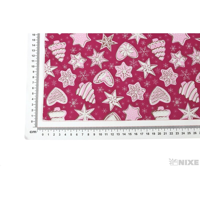 ROLE COOKIES 70cmx40m*RŮŽOVÁ 676