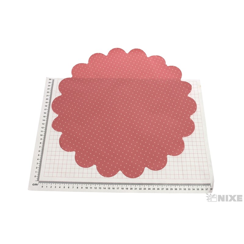 RONDO 38cm P2 POIS*RŮŽOVÁ