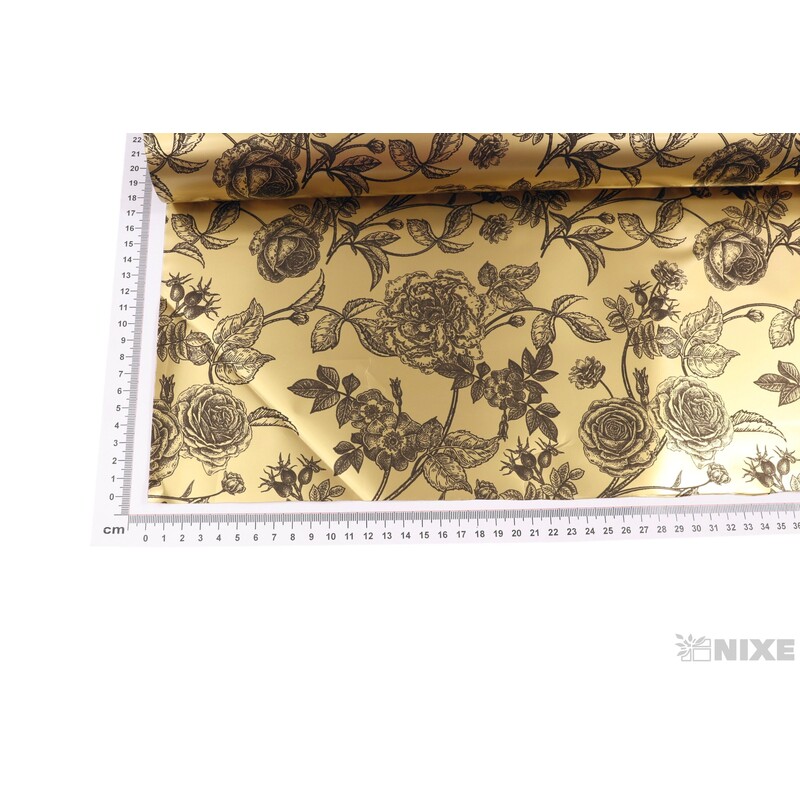 ROLE ROSA CANINA 70cmx40m*ZLATÁ+ČERNÁ 871