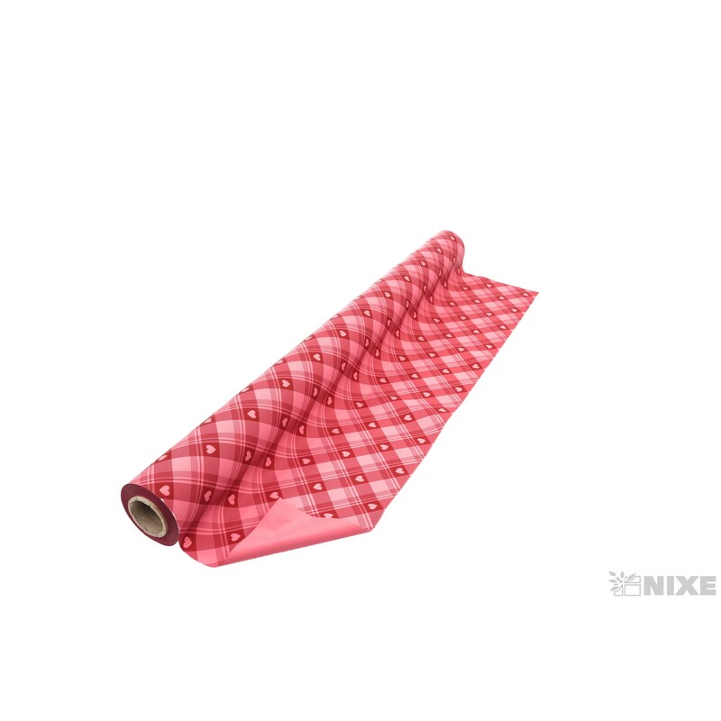 ROLE C.LOVE 70cmx40m*RŮŽOVÁ+ČERVENÁ 207