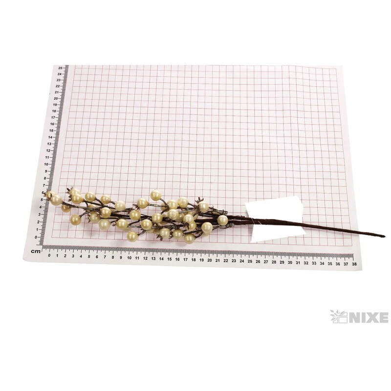 VĚTVIČKA VÁNOCE 43cm*BÍLÁ