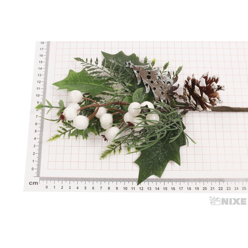 VĚTVIČKA VÁNOCE 35cm*ZELENÁ