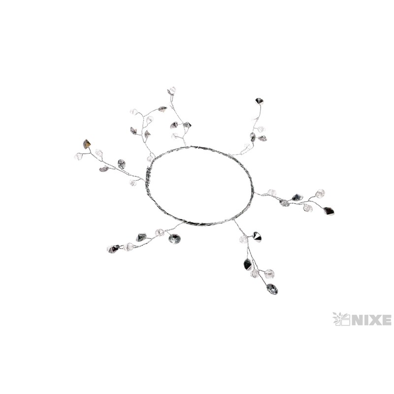 PERLIČKA NA DR. 10cm*STŘÍBRNÁ