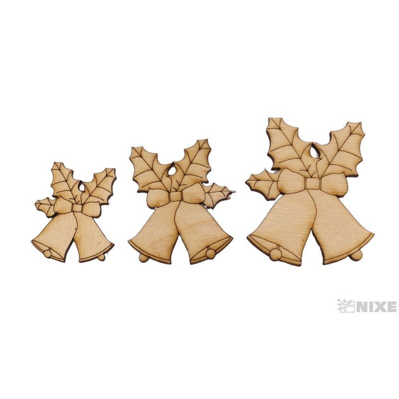 ZVONEČEK S CESMÍNOU XD 4-6cm 18ks*PŘÍRODNÍ